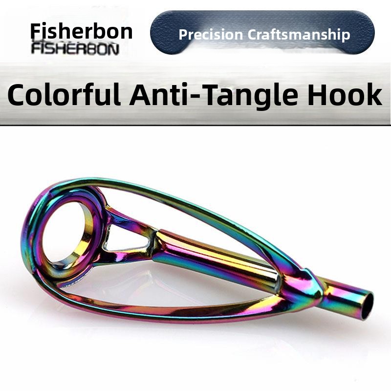 Fishing Rod Travel - Anti-Tangle Top Ring Sharp Ring Fishing