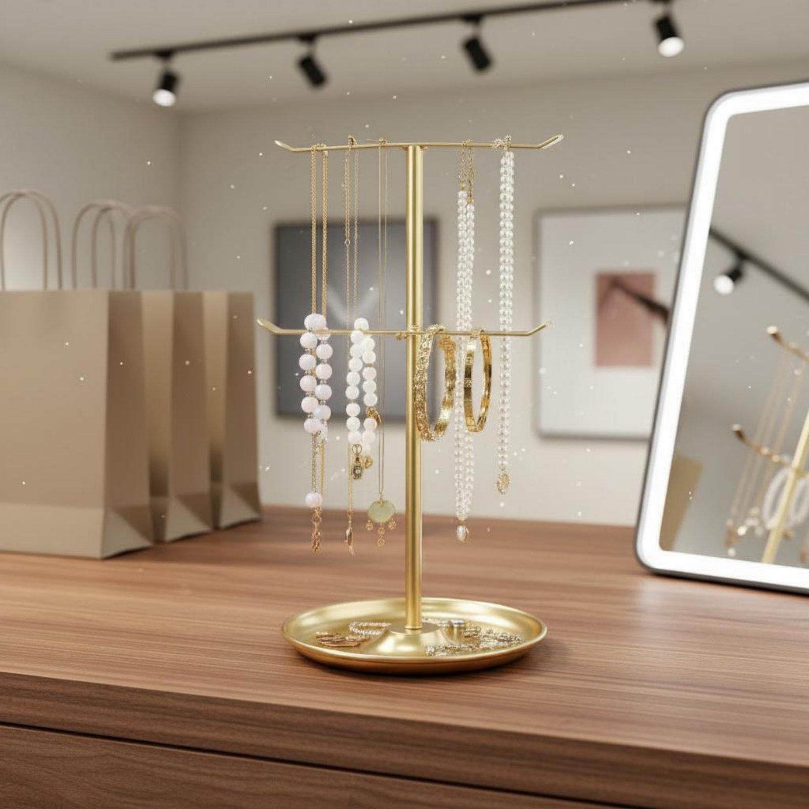 Jewelry Display Stand Space Sa - Fishing Rod Holder 评论和价格