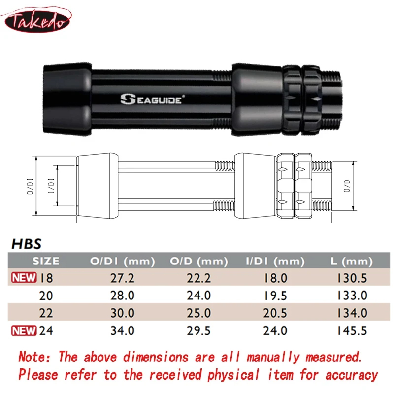 TAKEDO 18# 20# 22# 24# HBS Hea - Fishing Rod Combo 评论和价格